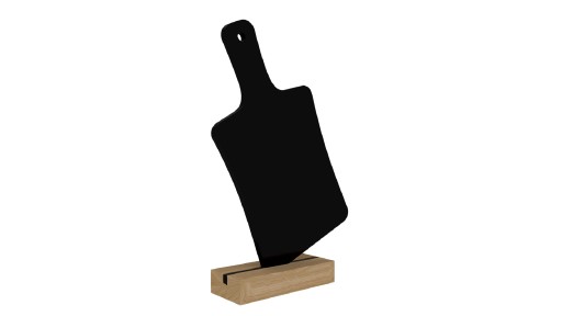 Черная меловая доска BOARD - набор из 4 шт.