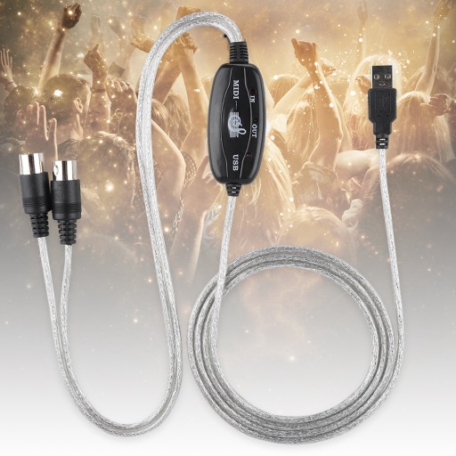 MIDI-ИНТЕРФЕЙС USB ДВУХСТОРОННИЙ MIDI-КАБЕЛЬ
