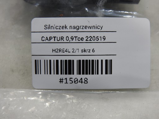SILNICZEK NAGRZEWNICY RENAULT CAPTUR I