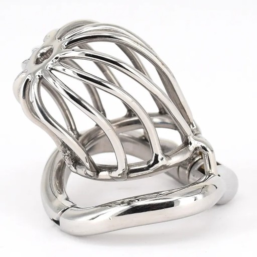 Pas cnoty Chastity Belt klatka na penisa + Stalowy Dilator
