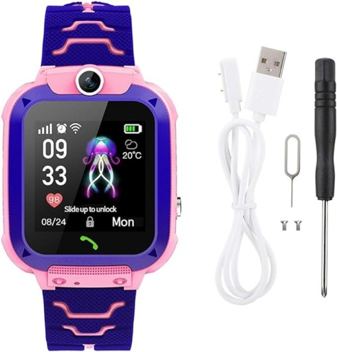 УМНЫЕ ЧАСЫ ДЛЯ ДЕТЕЙ SMARTWATCH LBS PHONE SOS IP67 ДЛЯ МАЛЬЧИКОВ ДЕВОЧКАМ ПОДАРОК
