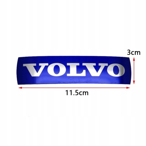 НАКЛЕЙКА ЭМБЛЕМЫ VOLVO V40 V50 V60 V70 115MM
