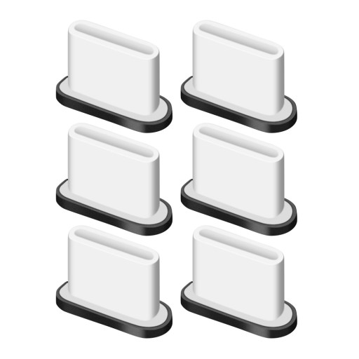 Крышка порта USB C, пылезащитная крышка для зарядного устройства, телефона, 6 шт.