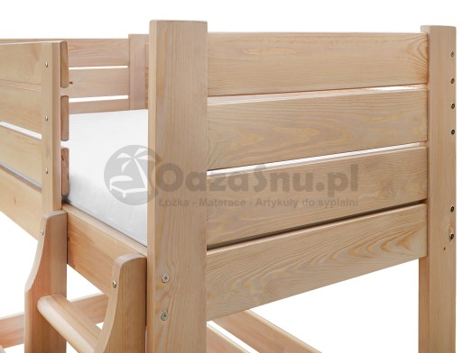 Кровать деревянная двухъярусная OLIMP 90x170, ОЧЕНЬ ПРОЧНАЯ