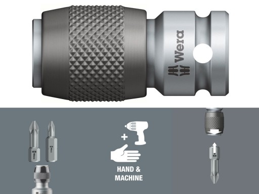 WERA 05042750001 адаптер быстрого монтажа 1/4 1/4