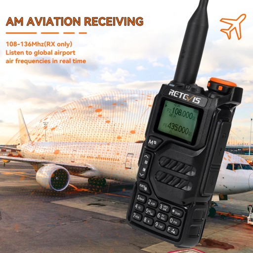 Радиостанция Retevis RA79 Walkie Talkie AM FM Airband