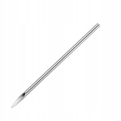 s-100 SZTUK IGŁY DO PIERCINGU TYPU KANIULA 15G