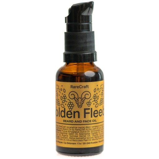Масло для бороды RareCraft Golden Fleece