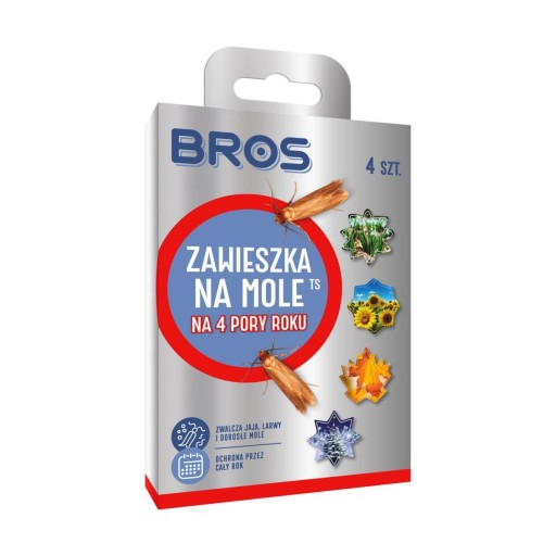 Bros - мотыльки 4 сезона: эффективная защита одежды 4 штук