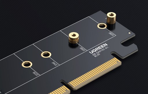 UGREEN CM465 PCIe 4.0 x16 M.2 NVMe Адаптер M-Key Карта расширения