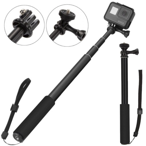 Держатель палки для селфи GoPro Hero, черный