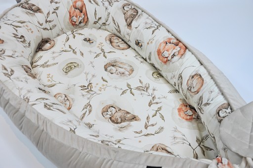 Бежевые спальные места Baby Cocoon