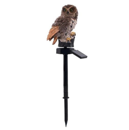 Светодиодный светильник SOLAR OWL (солнечный), ВОДОНЕПРОНИЦАЕМЫЙ