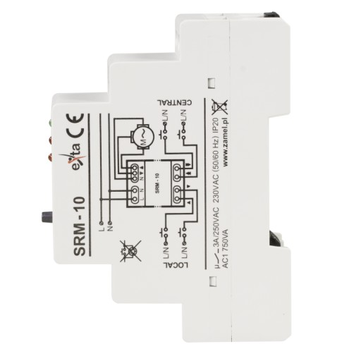 ZAMEL STEROWNIK ROLET PROGRAMATOR EXTA SRM-10