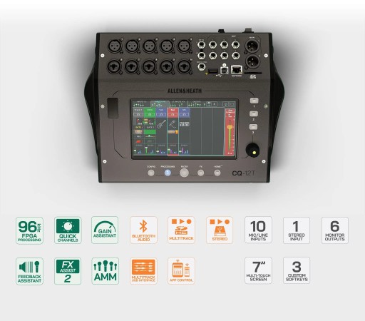 Цифровой микшер ALLEN & HEATH CQ-12T