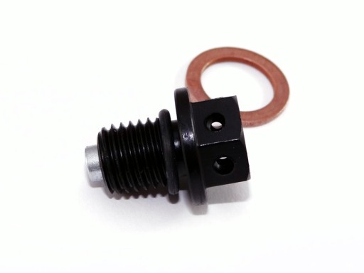 Korek spustowy oleju z magnesem aluminiowy pomarańczowy MRF KAYO pit bike
