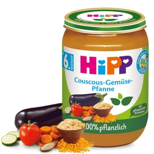 HiPP BIO Вегетарианские овощи из кускуса и амаранта