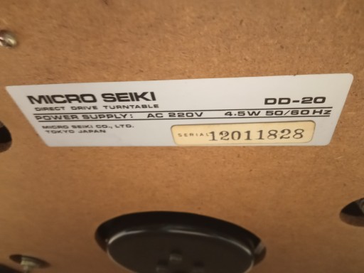 Micro Seiki DD-20