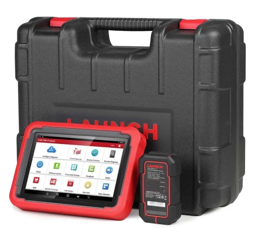 LAUNCH X431 PROS V 5.0 + 2 чемодана НОВАЯ МОДЕЛЬ RED 23r JPL 2 ГОДА ДЕЙСТВИЯ