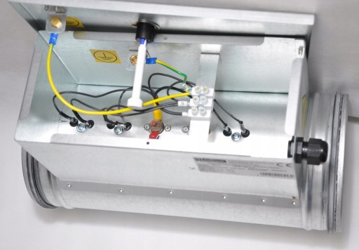 Nagrzewnica elektryczna kanałowa spiro 200 - 3,0kW