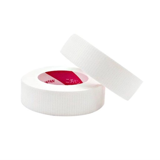 NICHIBAN TAPE перфорированные ресницы 1,2см х 9м белые