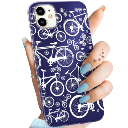 ETUI DO IPHONE 11 WZORY ROWEROWE Z ROWEREM KOLARZ OBUDOWA POKROWIEC CASE