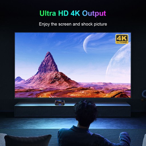Smart TV Box HK1 RBOX Android 13 4G/64G двойной WIFI