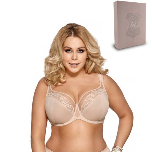 GORSENIA K441 LUISSE Бюстгальтер, мягкий, бежевый, 75H
