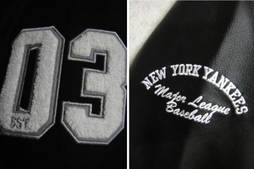 Kurtka bejsbolówka New York Yankees Majesic S