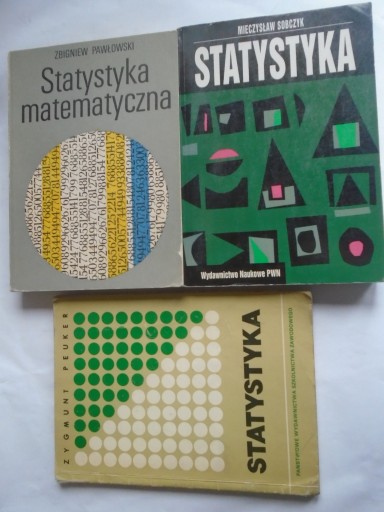 СТАТИСТИКА СОБЧИКА + МАТЕМАТИЧЕСКАЯ СТАТИСТИКА ПАВЛОВСКОГО + СТАТИСТИКА ПЕЙКЕРА