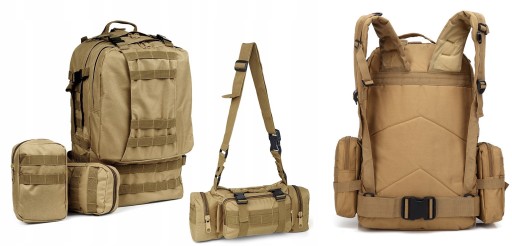 PLECAK TAKTYCZNY TURYSTYCZNY WOJSKOWY SURVIVAL 50L