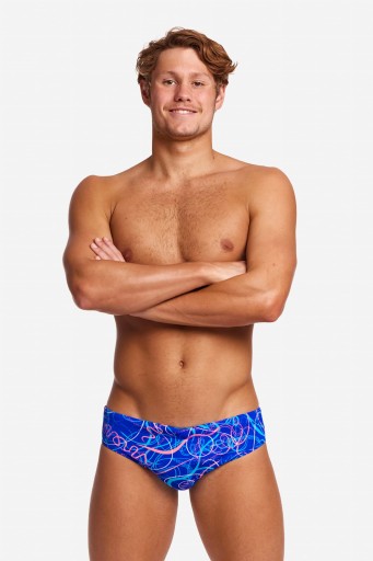 Мужские плавки Funky Trunks с ремешками — трусы S (UK32)