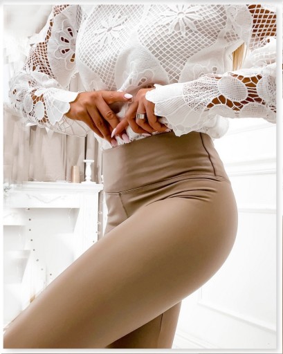 Модные ЛЕГГИНГИ С ВЫСОКОЙ ПОСАДКОЙ, ЦВЕТА – L/XL