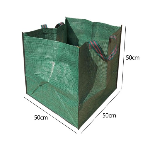 Torba na liście ogrodowe ze wzmocnionymi uchwytami do przechowywania 50 cm