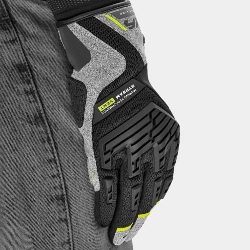 Мотоциклетные перчатки SHIMA STREAM VENT YELLOW FLUO (флуоресцентный желтый) — в подарок