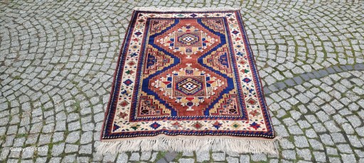 ВОСТОЧНЫЙ КОВЕР РУЧНОЙ ТКАНИ KAZAKPERSIAN Türkiye 108/170СМ