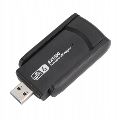 USB WIFI АДАПТЕР 6 1800 МБ С 2.4G 5G ДВУХДИАПАЗОННЫЙ БЕСПРОВОДНОЙ 4N