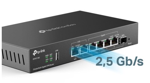 Мультигигабитный VPN-маршрутизатор TP-LINK ER707-M2