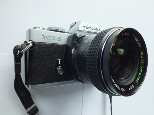 Minolta XD5 + Avanar 35 мм 1:2,8 - красиво - функционально