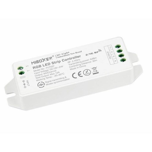 Контроллер Пульт дистанционного управления RF 12A RGB LED MiBoxer FUT037S