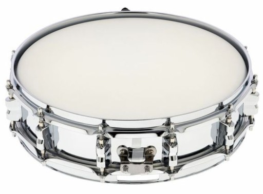 14x3,5 Piccolo Steel Snare - стальной барабан, хромированный, 12 винтов Millenium