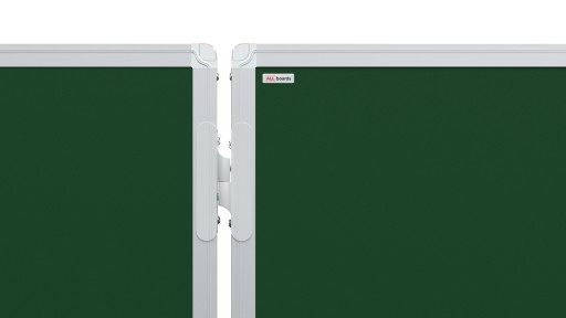 Доска триптих школьная 100х150/300см магнитная