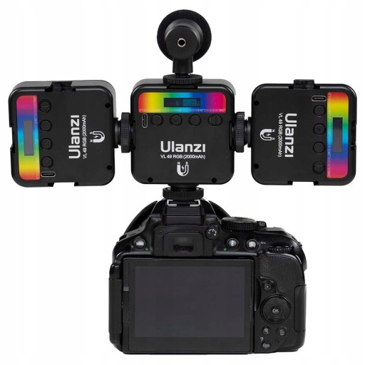 ULANZI RGB СВЕТОДИОДНАЯ ЛАМПА МИНИ МАЛЕНЬКАЯ НЕПРЕРЫВНОГО СВЕТА