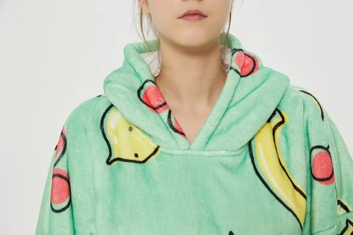 СВИТШОТ-ОДЕЯЛО Толстовка с плотным одеялом, мех Oversize XXL