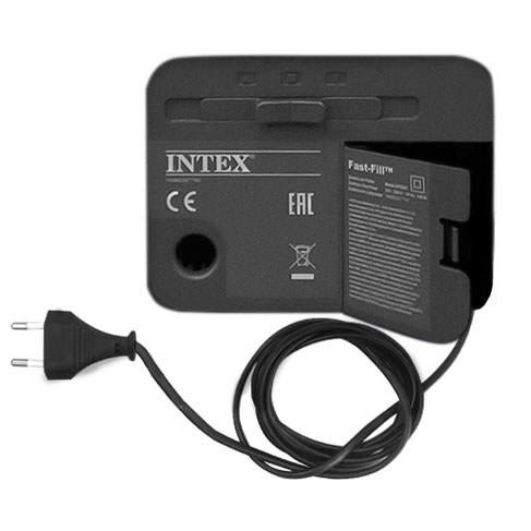 ОДИНОЧНЫЙ НАДУВНЫЙ МАТРАС ДЛЯ СНА С ЭЛЕКТРИЧЕСКИМ НАСОСОМ INTEX HIGH