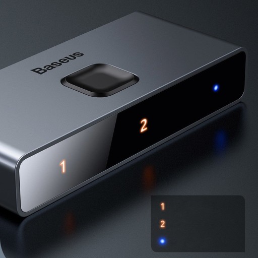 Переключатель-разветвитель HDMI 2x HDMI 4K, 30 Гц, двунаправленный