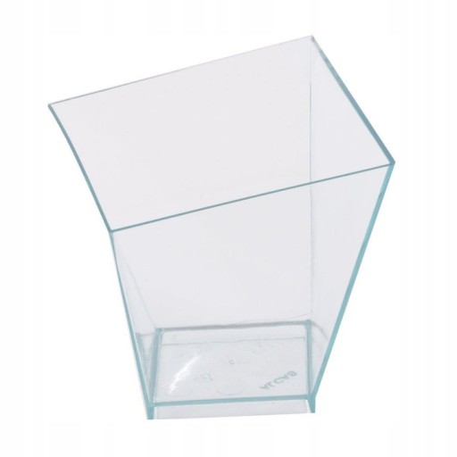 Pojemniki pucharki na desery przekąski do deserów TRAPEZOWE 120ml 20 sztuk