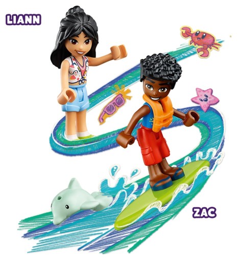 LEGO Friends Beach Buggy Fun 41725 4+