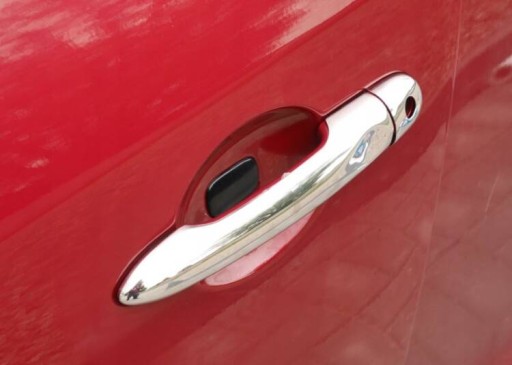 Накладки на дверные ручки Renault Megane 3 2010+ KEYLESS