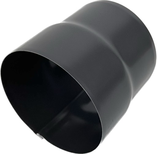 Муфта для водосточной трубы 90мм GALECO STEEL графит RAL 7015